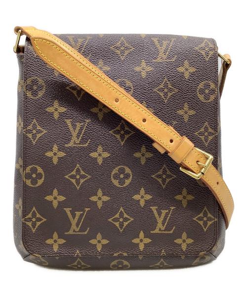 LOUIS VUITTON（ルイ ヴィトン）LOUIS VUITTON (ルイ ヴィトン) ミュゼットサルサ ショートストラップ ブラウンの古着・服飾アイテム