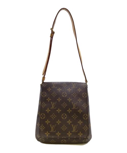 LOUIS VUITTON（ルイ ヴィトン）LOUIS VUITTON (ルイ ヴィトン) ミュゼットサルサ ショートストラップ ブラウンの古着・服飾アイテム