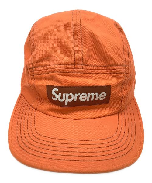 SUPREME（シュプリーム）SUPREME (シュプリーム) キャップ オレンジの古着・服飾アイテム