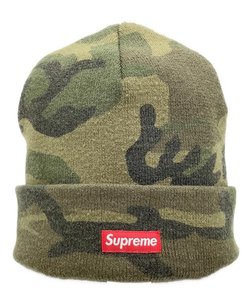 SUPREME（シュプリーム）SUPREME (シュプリーム) ニット帽 オリーブの古着・服飾アイテム