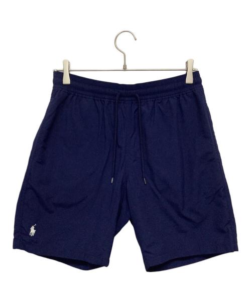 POLO RALPH LAUREN（ポロ・ラルフローレン）POLO RALPH LAUREN (ポロ・ラルフローレン) BEAMS (ビームス) ハーフパンツ　LONG TRAVELER SWIM SHORTS ネイビー サイズ:Sの古着・服飾アイテム