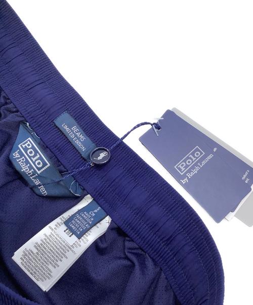 POLO RALPH LAUREN（ポロ・ラルフローレン）POLO RALPH LAUREN (ポロ・ラルフローレン) BEAMS (ビームス) ハーフパンツ　LONG TRAVELER SWIM SHORTS ネイビー サイズ:Sの古着・服飾アイテム