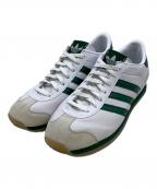 adidasアディダス）の古着「ローカットスニーカー」｜ホワイト×グリーン