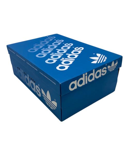 adidas（アディダス）adidas (アディダス) ローカットスニーカー ホワイト×グリーン サイズ:27.5cmの古着・服飾アイテム