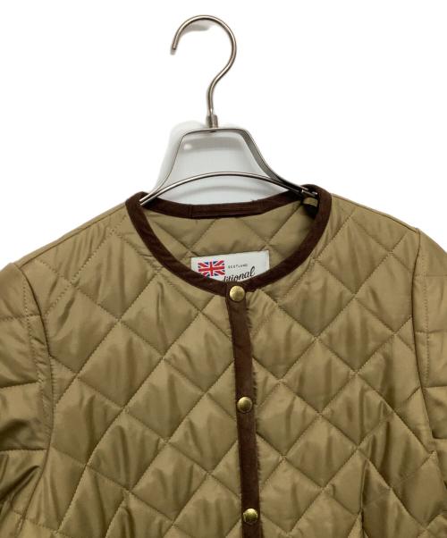 Traditional Weatherwear（トラディショナルウェザーウェア）Traditional Weatherwear (トラディショナルウェザーウェア) キルティングコート ブラウン サイズ:34の古着・服飾アイテム