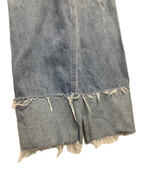 BABYLONE（バビロン）BABYLONE (バビロン) LEVI'S (リーバイス) ロールアップデニムパンツ スカイブルー サイズ:Fの古着・服飾アイテム