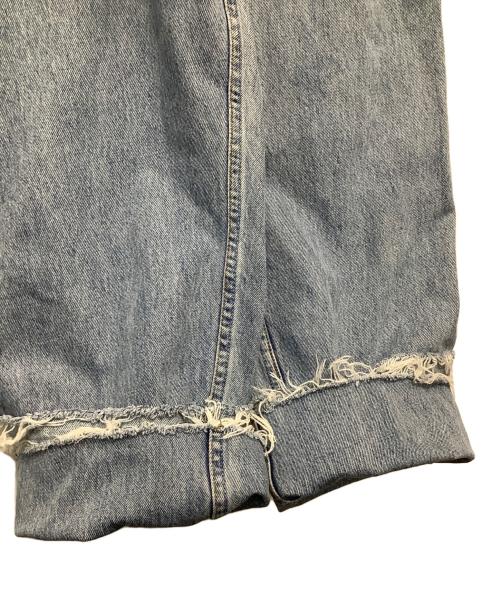 BABYLONE（バビロン）BABYLONE (バビロン) LEVI'S (リーバイス) ロールアップデニムパンツ スカイブルー サイズ:Fの古着・服飾アイテム