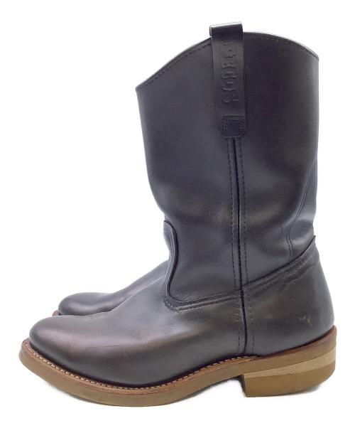 RED WING（レッドウィング）RED WING (レッドウィング) ペコスブーツ ダークブラウン サイズ:40の古着・服飾アイテム