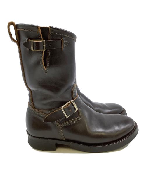 makers（メイカーズ）makers (メイカーズ) レザーブーツ ブラウン サイズ:7の古着・服飾アイテム