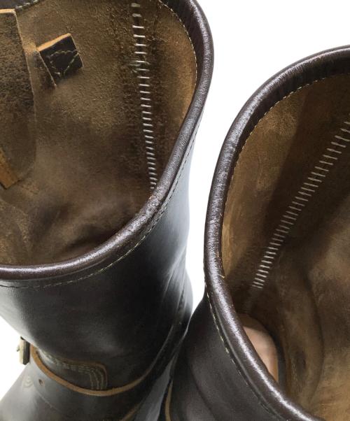 makers（メイカーズ）makers (メイカーズ) レザーブーツ ブラウン サイズ:7の古着・服飾アイテム