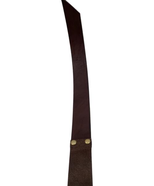 vasco（ヴァスコ）vasco (ヴァスコ) レザーリングベルト　VASCO ブラウン 未使用品の古着・服飾アイテム