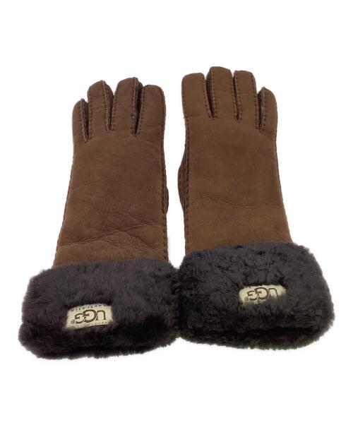 UGG（アグ）UGG (アグ) 手袋　UGG ブラウンの古着・服飾アイテム