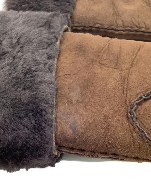 UGG（アグ）UGG (アグ) 手袋　UGG ブラウンの古着・服飾アイテム