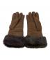 UGG (アグ) 手袋　UGG ブラウン：4000円