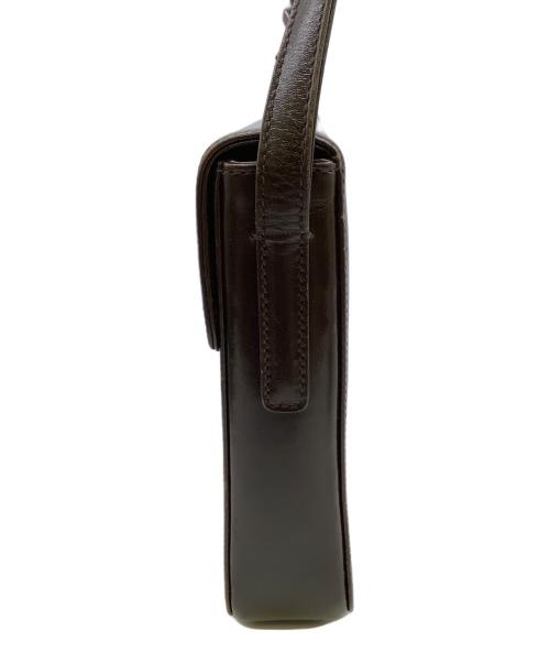 PRADA（プラダ）PRADA (プラダ) ショルダーバッグ ブラウンの古着・服飾アイテム