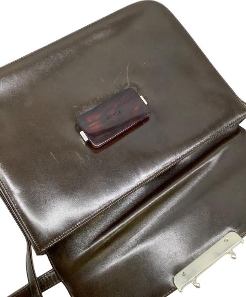 PRADA（プラダ）PRADA (プラダ) ショルダーバッグ ブラウンの古着・服飾アイテム