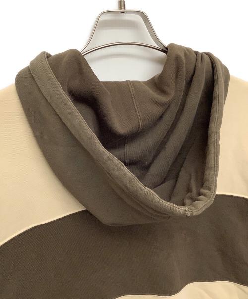 SUPREME（シュプリーム）SUPREME (シュプリーム) NIKE (ナイキ) パーカー ベージュ×ブラウン サイズ:Lの古着・服飾アイテム