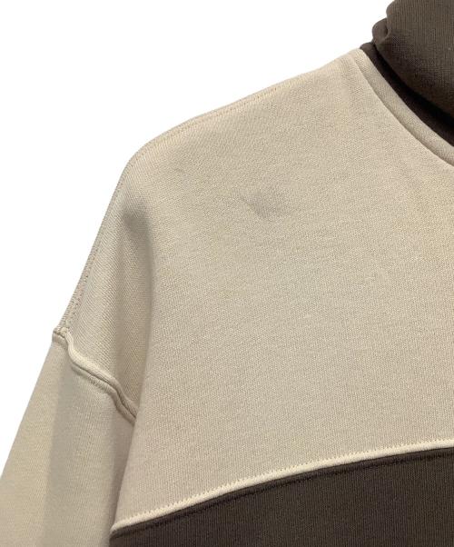 SUPREME（シュプリーム）SUPREME (シュプリーム) NIKE (ナイキ) パーカー ベージュ×ブラウン サイズ:Lの古着・服飾アイテム