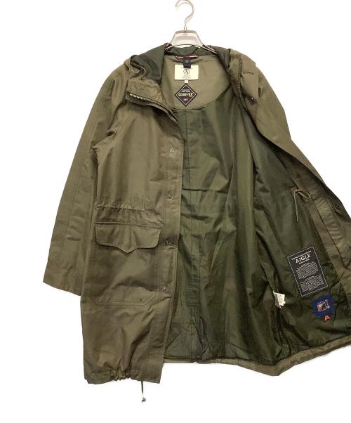 AIGLE（エーグル）AIGLE (エーグル) モッズコート オリーブ サイズ:Mの古着・服飾アイテム