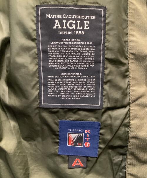 AIGLE（エーグル）AIGLE (エーグル) モッズコート オリーブ サイズ:Mの古着・服飾アイテム