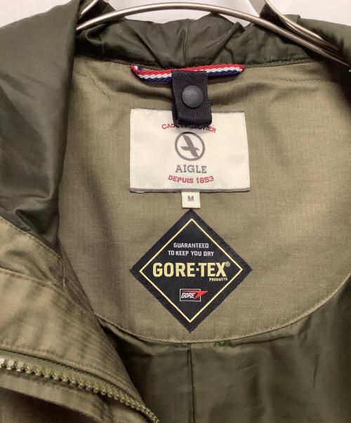 AIGLE（エーグル）AIGLE (エーグル) モッズコート オリーブ サイズ:Mの古着・服飾アイテム