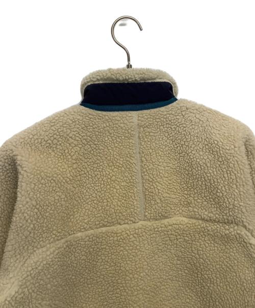 Patagonia（パタゴニア）Patagonia (パタゴニア) クラシックレトロXジャケット アイボリー×ネイビー サイズ:Sの古着・服飾アイテム