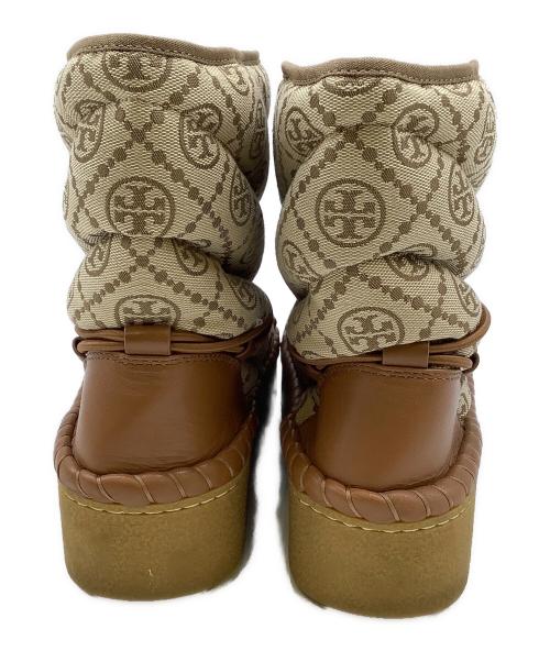 TORY BURCH（トリーバーチ）TORY BURCH (トリーバーチ) ショートブーツ　TORY BURCH ベージュ サイズ:２３.５の古着・服飾アイテム