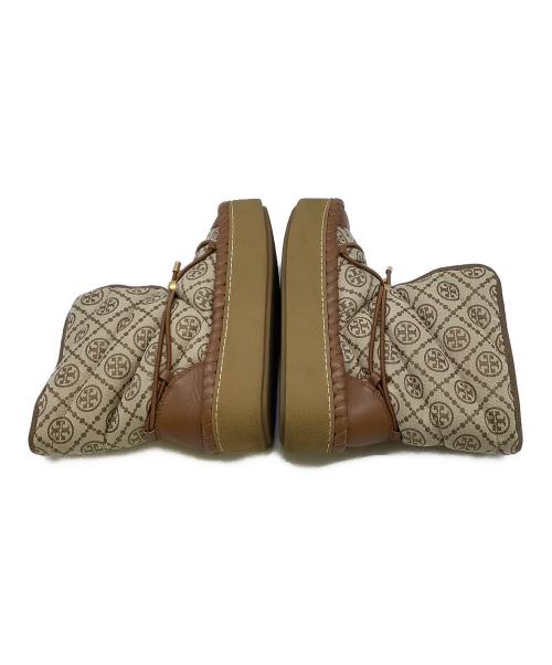TORY BURCH（トリーバーチ）TORY BURCH (トリーバーチ) ショートブーツ　TORY BURCH ベージュ サイズ:２３.５の古着・服飾アイテム