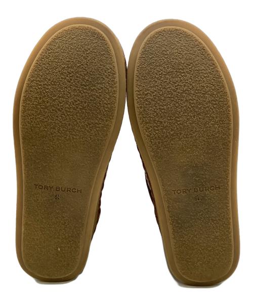 TORY BURCH（トリーバーチ）TORY BURCH (トリーバーチ) ショートブーツ　TORY BURCH ベージュ サイズ:２３.５の古着・服飾アイテム