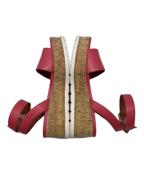 COACH（コーチ）COACH (コーチ) サンダル ショッキングピンク サイズ:6の古着・服飾アイテム