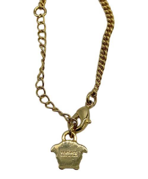 VERSACE（ヴェルサーチェ）VERSACE (ヴェルサーチェ) メドューサネックレスVERSACE ゴールド×シルバーの古着・服飾アイテム