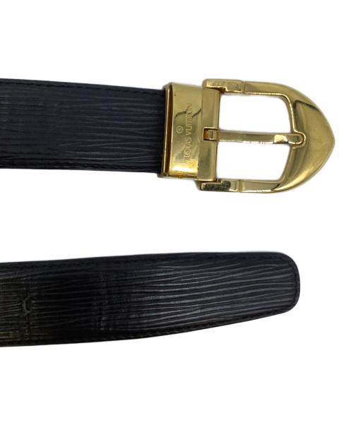 LOUIS VUITTON（ルイ ヴィトン）LOUIS VUITTON (ルイ ヴィトン) サンチュールクラシックベルト ブラックの古着・服飾アイテム