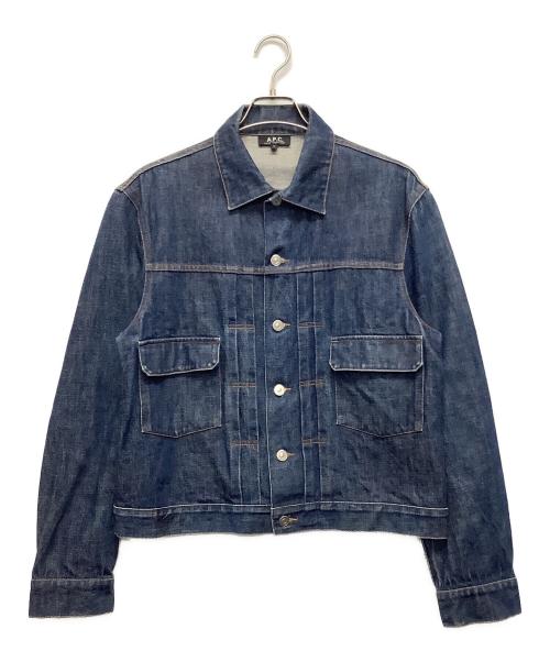 A.P.C.（アーペーセー）A.P.C. (アーペーセー) 2ndデニムジャケット インディゴ サイズ:Mの古着・服飾アイテム