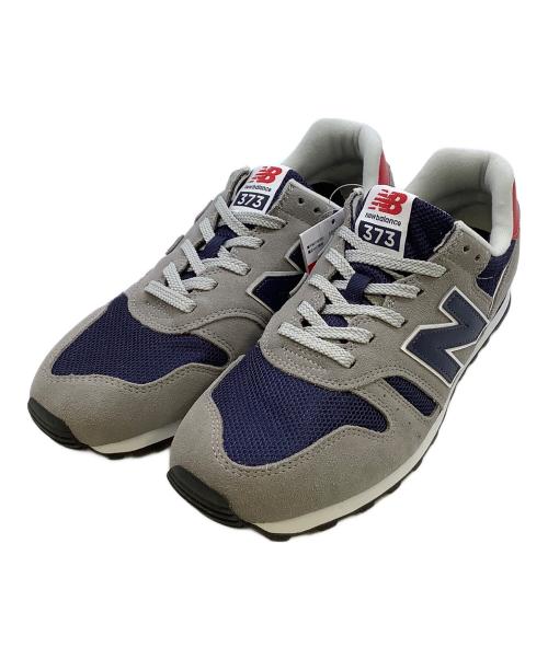 NEW BALANCE（ニューバランス）NEW BALANCE (ニューバランス) ローカットスニーカー グレー×ネイビー×レッド サイズ:US 9.5 未使用品の古着・服飾アイテム