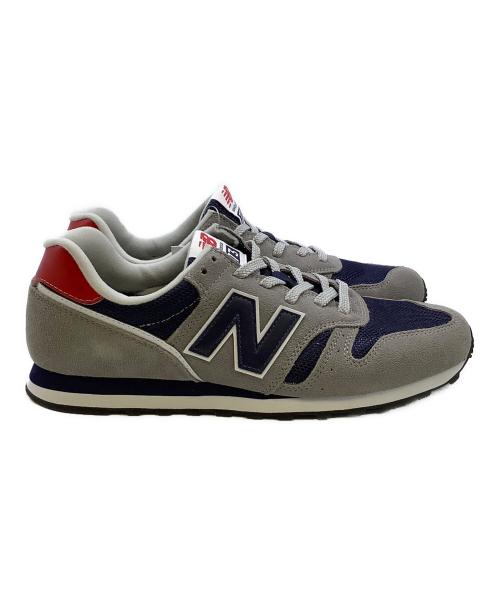 NEW BALANCE（ニューバランス）NEW BALANCE (ニューバランス) ローカットスニーカー グレー×ネイビー×レッド サイズ:US 9.5 未使用品の古着・服飾アイテム