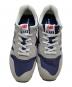 中古・古着 NEW BALANCE (ニューバランス) ローカットスニーカー グレー×ネイビー×レッド サイズ:US 9.5 未使用品：6000円