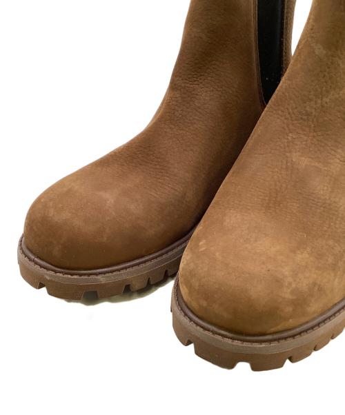 Timberland（ティンバーランド）Timberland (ティンバーランド) サイドゴアブーツ ブラウン×ブラック サイズ:UK9の古着・服飾アイテム