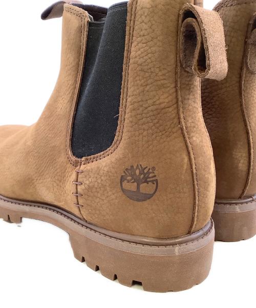 Timberland（ティンバーランド）Timberland (ティンバーランド) サイドゴアブーツ ブラウン×ブラック サイズ:UK9の古着・服飾アイテム