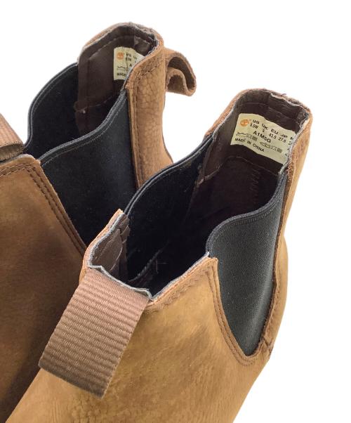 Timberland（ティンバーランド）Timberland (ティンバーランド) サイドゴアブーツ ブラウン×ブラック サイズ:UK9の古着・服飾アイテム