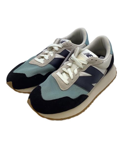 NEW BALANCE（ニューバランス）NEW BALANCE (ニューバランス) ローカットスニーカー ネイビー×スカイブルー×ホワイト サイズ:27.5cm 未使用品の古着・服飾アイテム