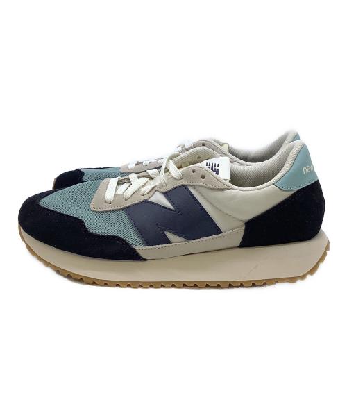 NEW BALANCE（ニューバランス）NEW BALANCE (ニューバランス) ローカットスニーカー ネイビー×スカイブルー×ホワイト サイズ:27.5cm 未使用品の古着・服飾アイテム