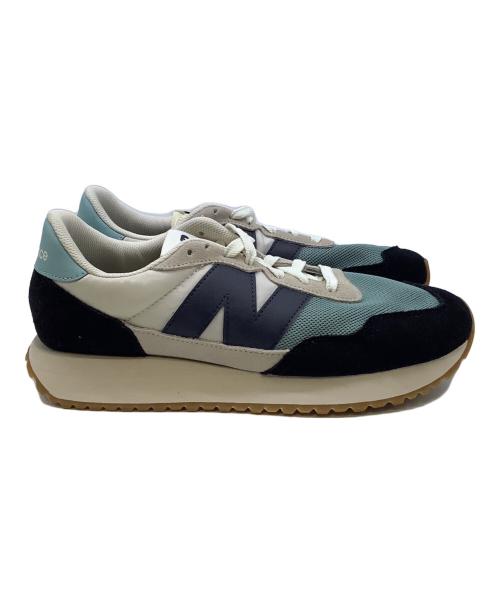 NEW BALANCE（ニューバランス）NEW BALANCE (ニューバランス) ローカットスニーカー ネイビー×スカイブルー×ホワイト サイズ:27.5cm 未使用品の古着・服飾アイテム