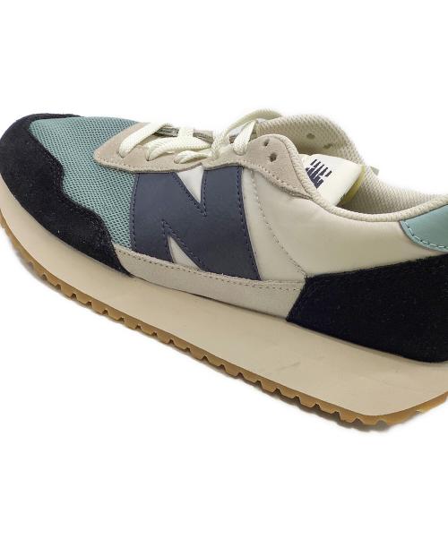 NEW BALANCE（ニューバランス）NEW BALANCE (ニューバランス) ローカットスニーカー ネイビー×スカイブルー×ホワイト サイズ:27.5cm 未使用品の古着・服飾アイテム