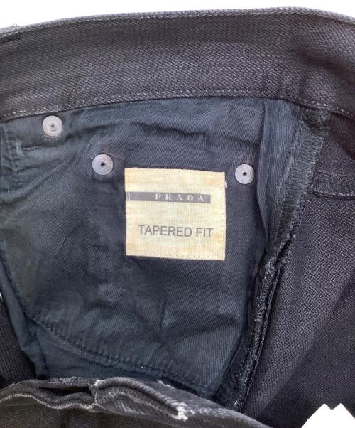 PRADA（プラダ）PRADA (プラダ) デニムパンツ ブラック サイズ:29の古着・服飾アイテム