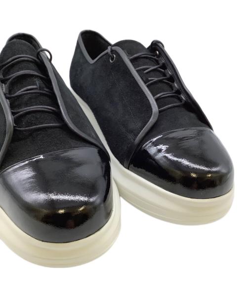 LANVIN COLLECTION（ランバンコレクション）LANVIN COLLECTION (ランバンコレクション) ローカットスニーカー　SUEDE SNEAKERES 02 ブラック サイズ:Lの古着・服飾アイテム