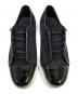 中古・古着 LANVIN COLLECTION (ランバンコレクション) ローカットスニーカー　SUEDE SNEAKERES 02 ブラック サイズ:L：7000円