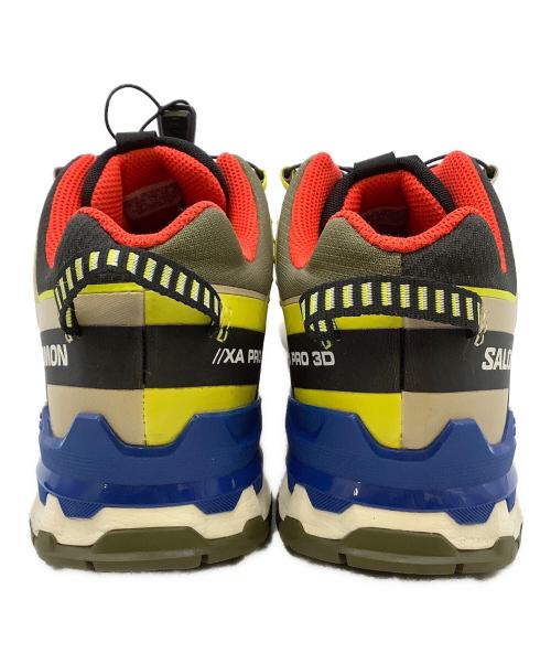SALOMON（サロモン）SALOMON (サロモン) スニーカー　XA PRO 3D V9 GORE-TEX ブラック×イエロー サイズ:25.5cmの古着・服飾アイテム