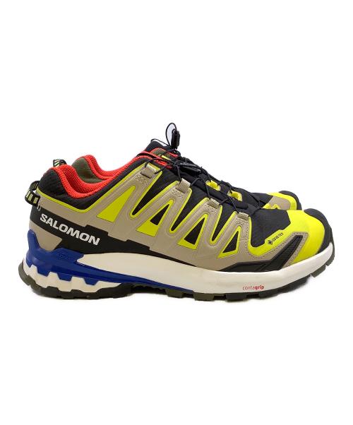 SALOMON（サロモン）SALOMON (サロモン) スニーカー　XA PRO 3D V9 GORE-TEX ブラック×イエロー サイズ:25.5cmの古着・服飾アイテム