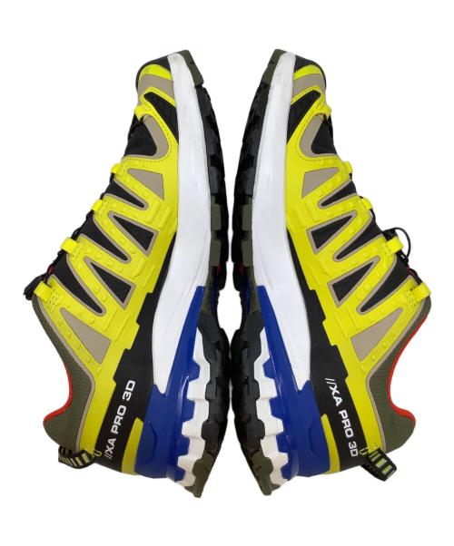SALOMON（サロモン）SALOMON (サロモン) スニーカー　XA PRO 3D V9 GORE-TEX ブラック×イエロー サイズ:25.5cmの古着・服飾アイテム