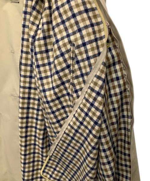 Aquascutum（アクアスキュータム）Aquascutum (アクアスキュータム) ライナー付トレンチコート ベージュ サイズ:38の古着・服飾アイテム